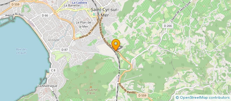 localisation de l'entreprise MONSIEUR GUY ROBERT  TOULON