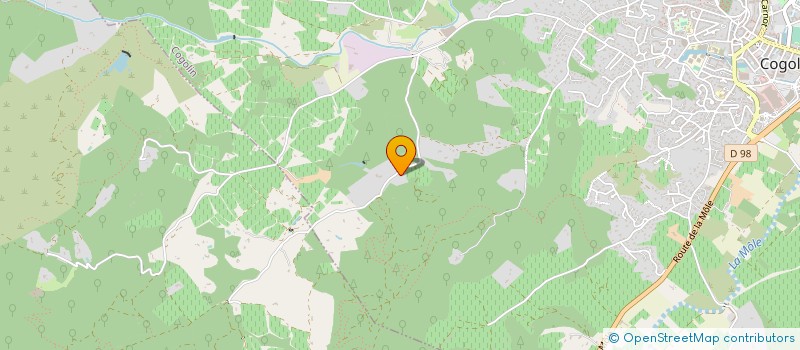 localisation de l'entreprise MONSIEUR GUY ROCHE  COGOLIN