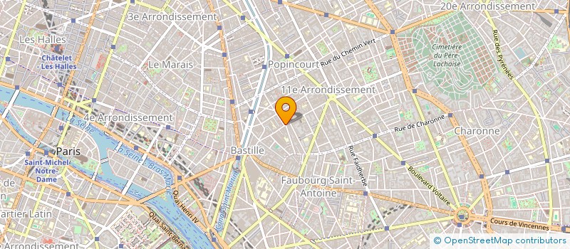 localisation de l'entreprise MONSIEUR GUY ROCLORE  PARIS