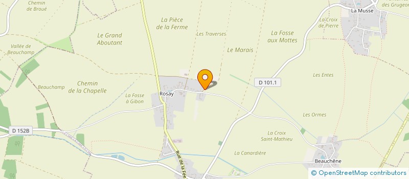 localisation de l'entreprise MONSIEUR GUY ROGER à BOUTIGNY-PROUAIS