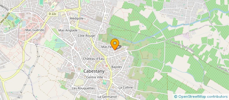 localisation de l'entreprise MONSIEUR GUY ROIG à CABESTANY