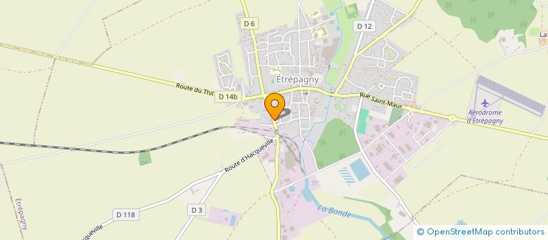 localisation de l'entreprise MONSIEUR GUY RONSEAUX  ETREPAGNY