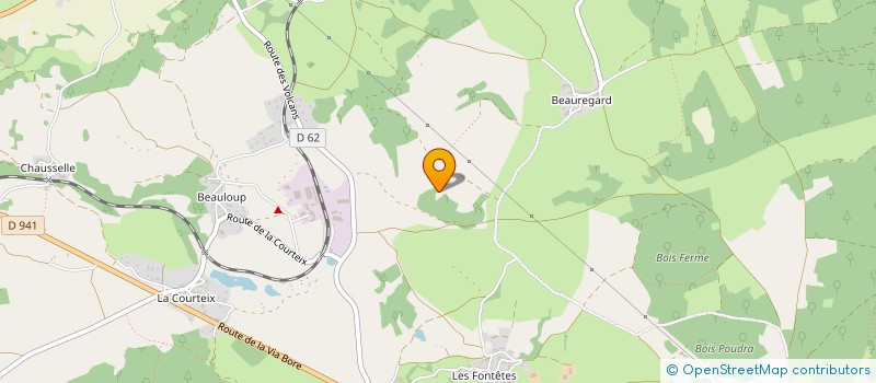 localisation de l'entreprise MONSIEUR GUY ROUGANNE  SAINT-OURS