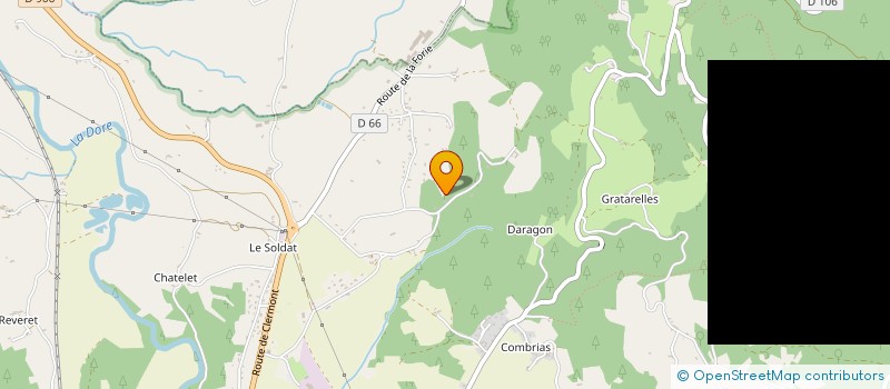 localisation de l'entreprise MONSIEUR GUY ROURE  THIOLIERES