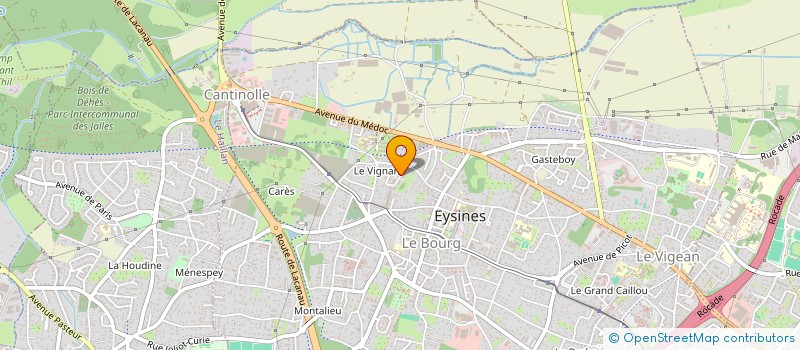 localisation de l'entreprise MONSIEUR GUY RULL BALTA  EYSINES