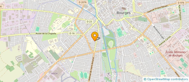 localisation de l'entreprise MONSIEUR GUY SABART  BOURGES