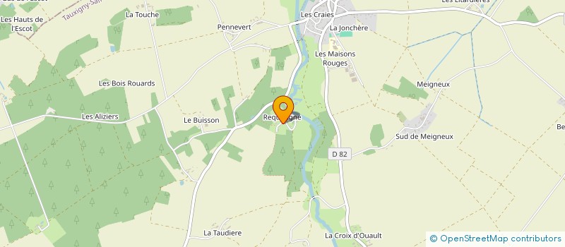 localisation de l'entreprise MONSIEUR GUY SAGET à TAUXIGNY-SAINT-BAULD