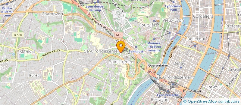 localisation de l'entreprise MONSIEUR GUY SAUNIER à LYON