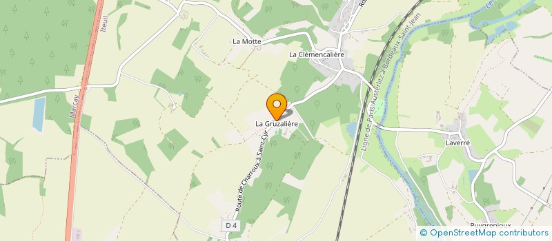 localisation de l'entreprise MONSIEUR GUY SAURIN  ITEUIL