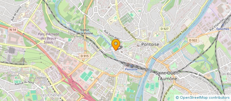 localisation de l'entreprise MONSIEUR GUY SAVIGNAC à PONTOISE
