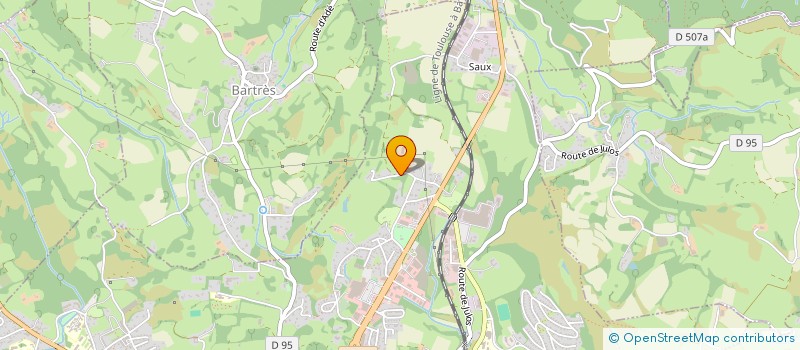 localisation de l'entreprise MONSIEUR GUY SAYOUS  LOURDES