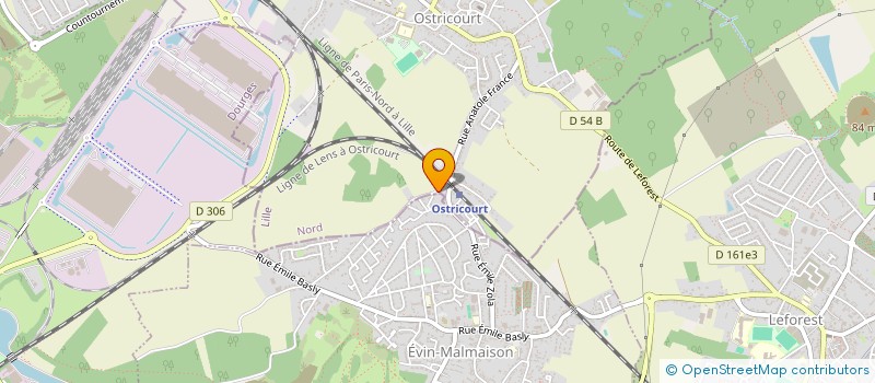 localisation de l'entreprise MONSIEUR GUY SCHATTEMAN  OSTRICOURT