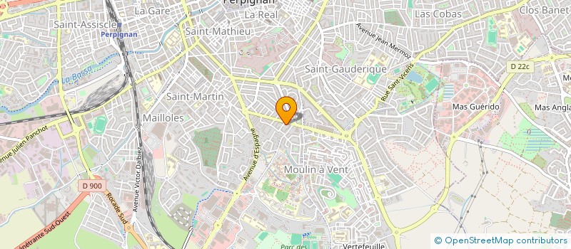 localisation de l'entreprise MONSIEUR GUY SCHEUER  PERPIGNAN