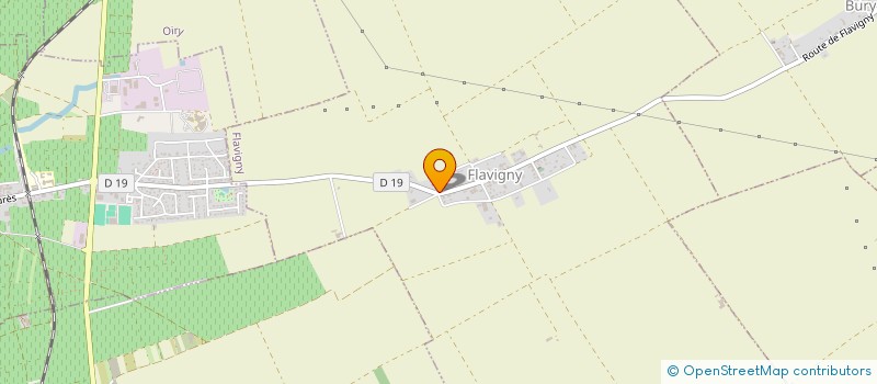 localisation de l'entreprise MONSIEUR GUY SEJOURNE  FLAVIGNY