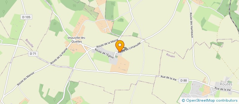 localisation de l'entreprise MONSIEUR GUY SELLE  VEAUVILLE-LES-QUELLES