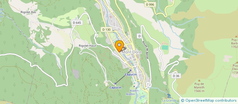 localisation de l'entreprise MONSIEUR GUY SEPCHAT  MONT-DORE