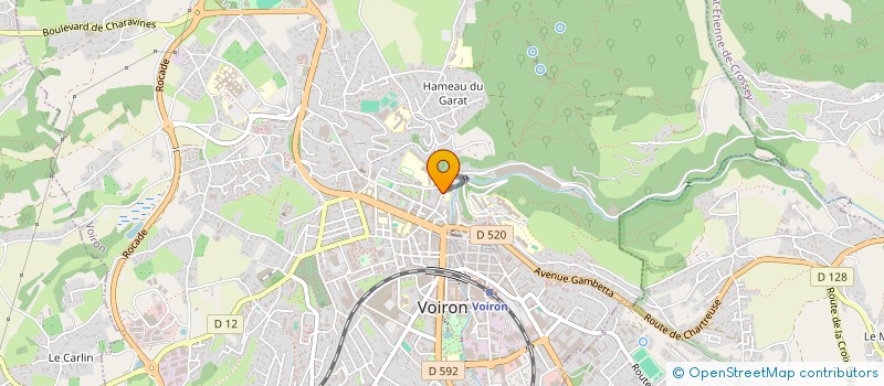 localisation de l'entreprise MONSIEUR GUY SEROTINI à VOIRON