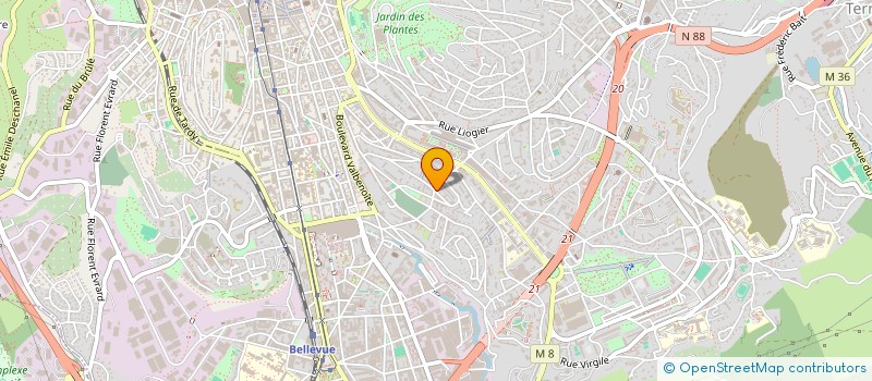 localisation de l'entreprise MONSIEUR GUY SERPANTIE  SAINT-ETIENNE