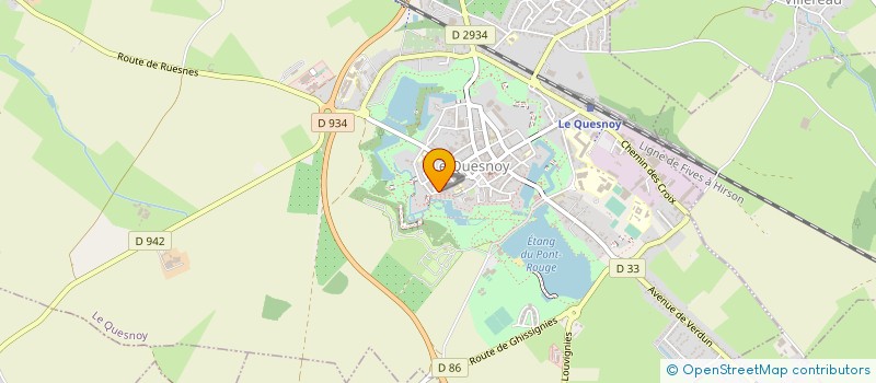 localisation de l'entreprise MONSIEUR GUY SIMON à LE QUESNOY