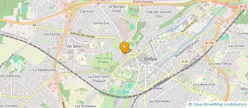 localisation de l'entreprise MONSIEUR GUY SOBBEL à DREUX