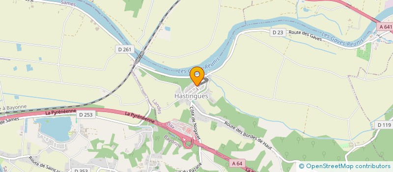 localisation de l'entreprise MONSIEUR GUY SOULA  SORDE L'ABBAYE