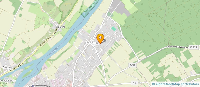 localisation de l'entreprise MONSIEUR GUY SOULABAIL  FRENEUSE