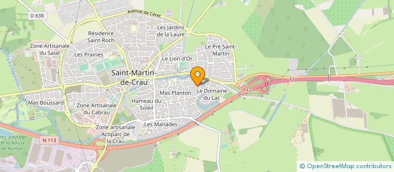 localisation de l'entreprise MONSIEUR GUY SPLITTGERBER à SAINT-MARTIN-DE-CRAU