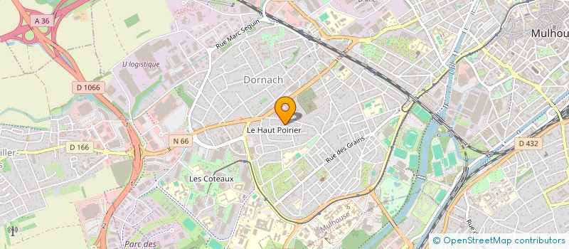 localisation de l'entreprise MONSIEUR GUY STEMMELIN  MULHOUSE