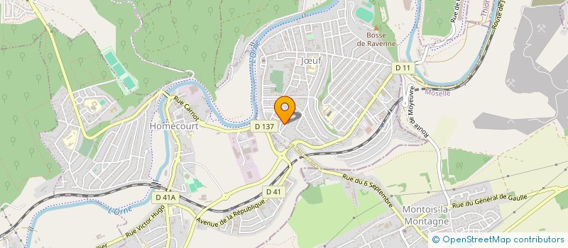 localisation de l'entreprise MONSIEUR GUY STIBLING  JOEUF