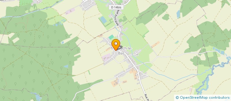 localisation de l'entreprise MONSIEUR GUY STUTZMANN  TRAUBACH-LE-BAS