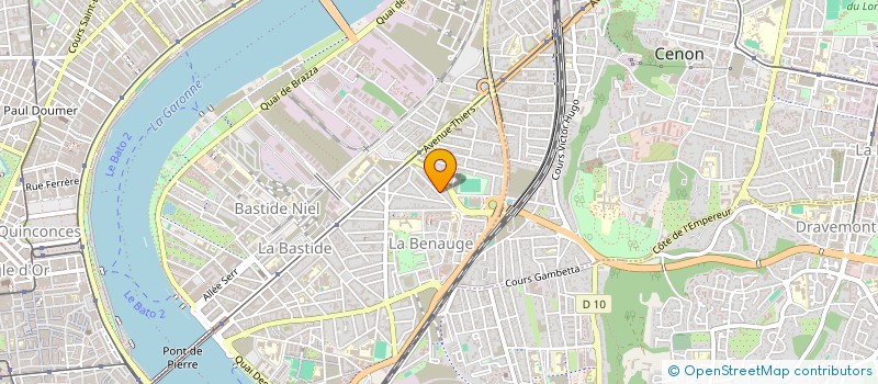 localisation de l'entreprise MONSIEUR GUY TALAZAC  BORDEAUX