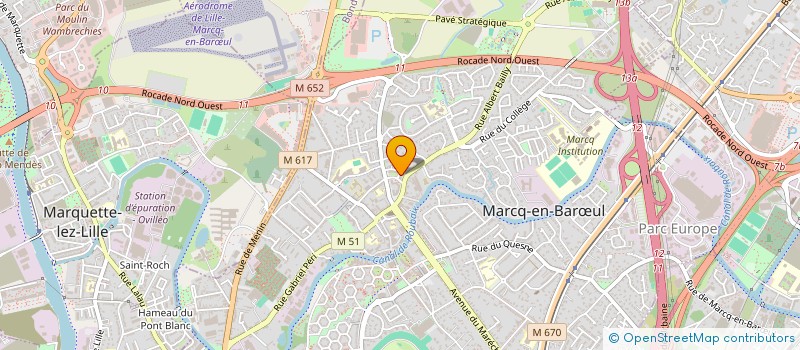 localisation de l'entreprise MONSIEUR GUY TALPAERT à MARCQ-EN-BARŒUL