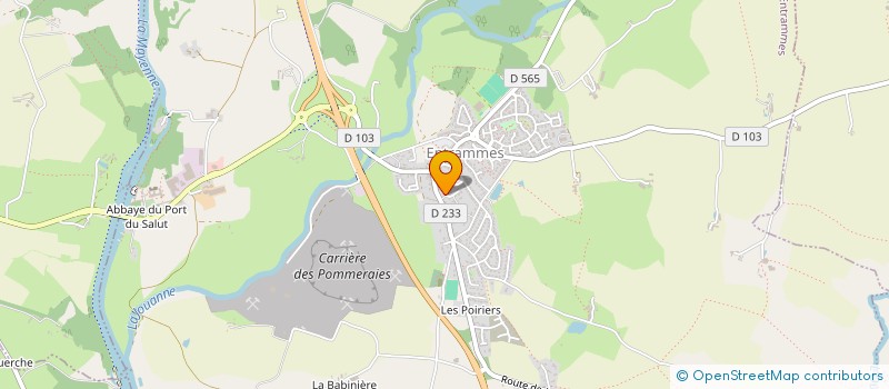 localisation de l'entreprise MONSIEUR GUY TALVARD  ENTRAMMES