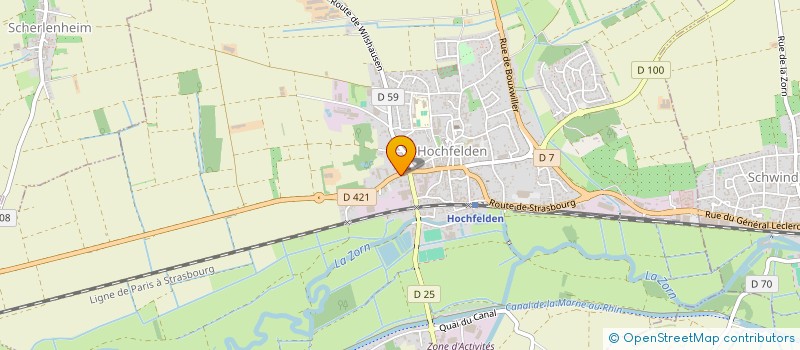 localisation de l'entreprise MONSIEUR GUY TAN-HOO  HOCHFELDEN