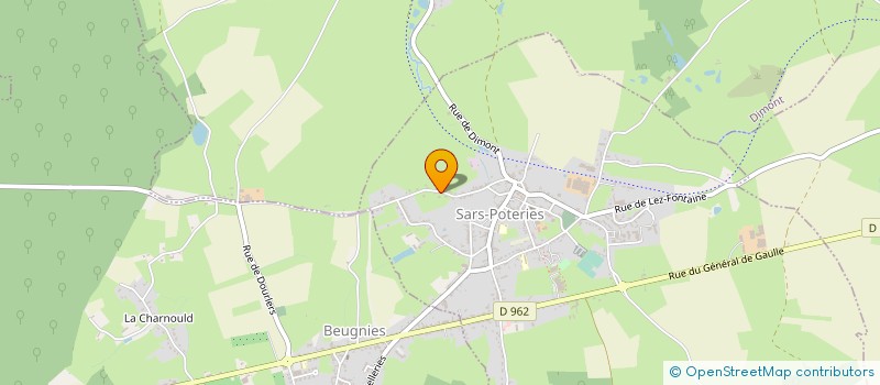 localisation de l'entreprise MONSIEUR GUY TAQUET  BEUGNIES