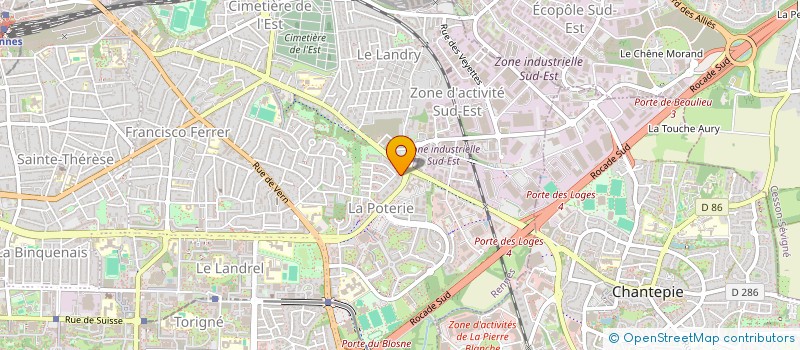 localisation de l'entreprise MONSIEUR GUY TCHAPDIEU  RENNES