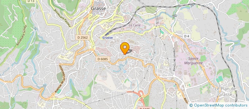 localisation de l'entreprise MONSIEUR GUY TETRON-PELLETIER  GRASSE