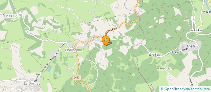 localisation de l'entreprise MONSIEUR GUY THIRRION  LES COTEAUX PERIGOURDINS