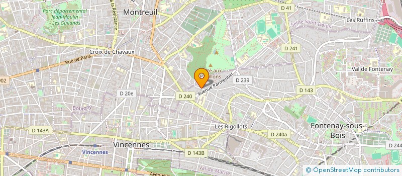 localisation de l'entreprise MONSIEUR GUY THOMAS à FONTENAY-SOUS-BOIS