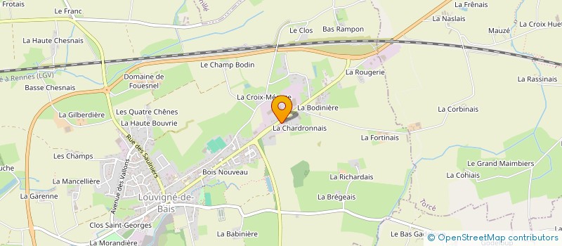 localisation de l'entreprise MONSIEUR GUY TIMMERMANS à LOUVIGNE-DE-BAIS