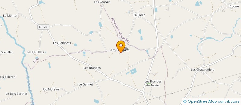 localisation de l'entreprise MONSIEUR GUY TISSIER à LA BUXERETTE