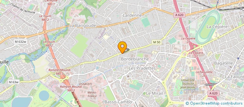 localisation de l'entreprise MONSIEUR GUY TIXIER à TOULOUSE