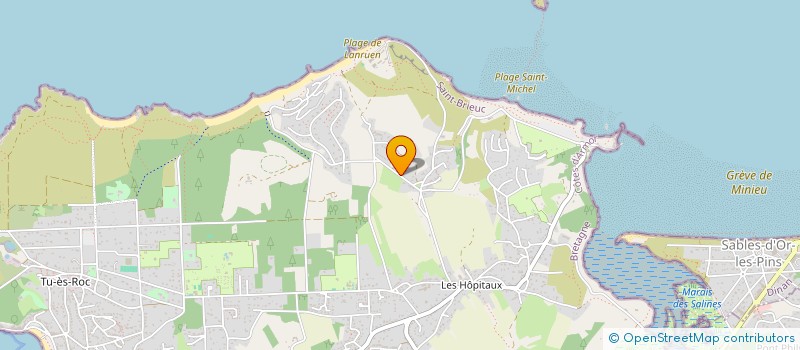 localisation de l'entreprise MONSIEUR GUY TOISOUL à ERQUY