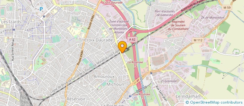 localisation de l'entreprise MONSIEUR GUY TONUSSI à TOULOUSE