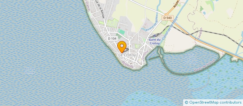 localisation de l'entreprise MONSIEUR GUY TOUZAC à LE CROTOY