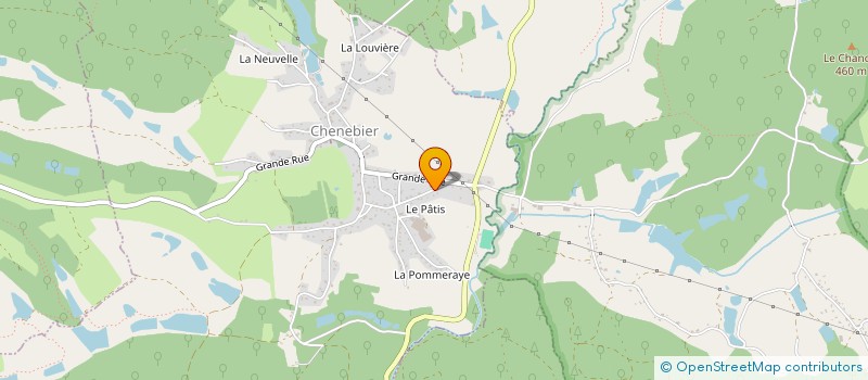 localisation de l'entreprise MONSIEUR GUY TREIBER  CHENEBIER