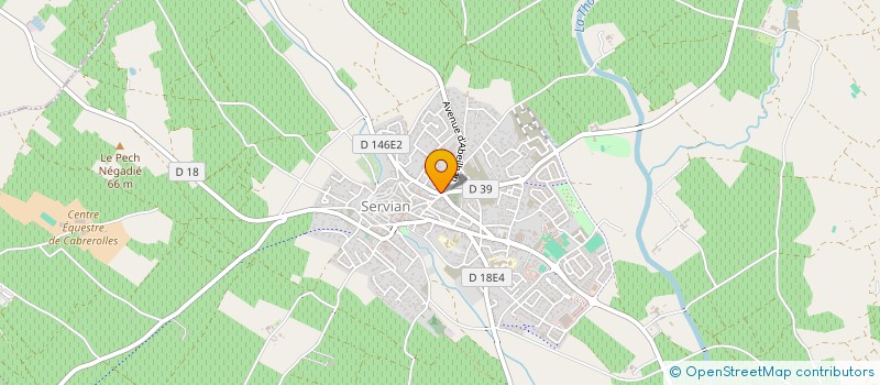 localisation de l'entreprise MONSIEUR GUY TRICART  SERVIAN