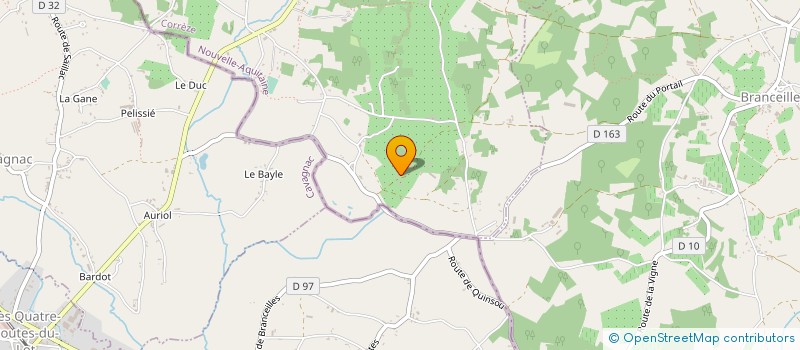 localisation de l'entreprise MONSIEUR GUY TRONCHE  CHAUFFOUR-SUR-VELL