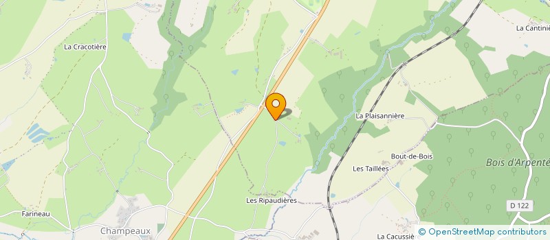 localisation de l'entreprise MONSIEUR GUY TROUVAT  MAZIERES-EN-GATINE