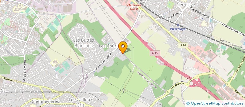 localisation de l'entreprise MONSIEUR GUY URSELY  HERBLAY-SUR-SEINE